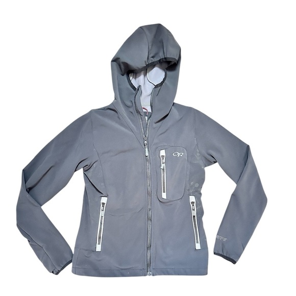 Outdoor Research Jackets & Blazers - Outdoor Research Women's Small Black Ventia Hybrid Softshell Rain Jacket